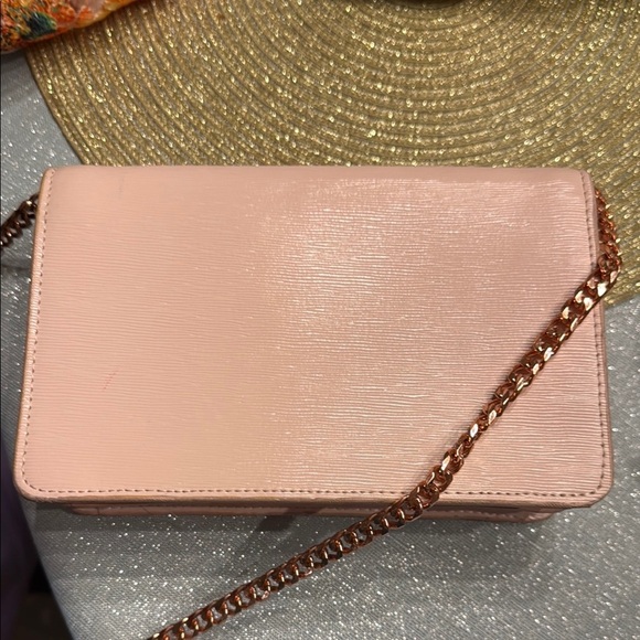 Ted Baker Pink and Tan Crossbody Bag - Picture 7 of 7
